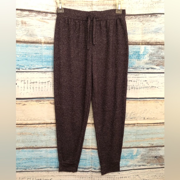 Z by Zella Girl Ella Joggers Drawstring Cozy Purple Nebula Big Girl Size S(7-8) - Picture 2 of 14